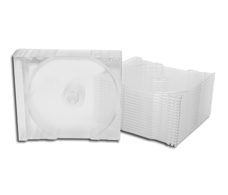 CD-Levyjen keskiö (läpinäkyvä) 25 Kpl