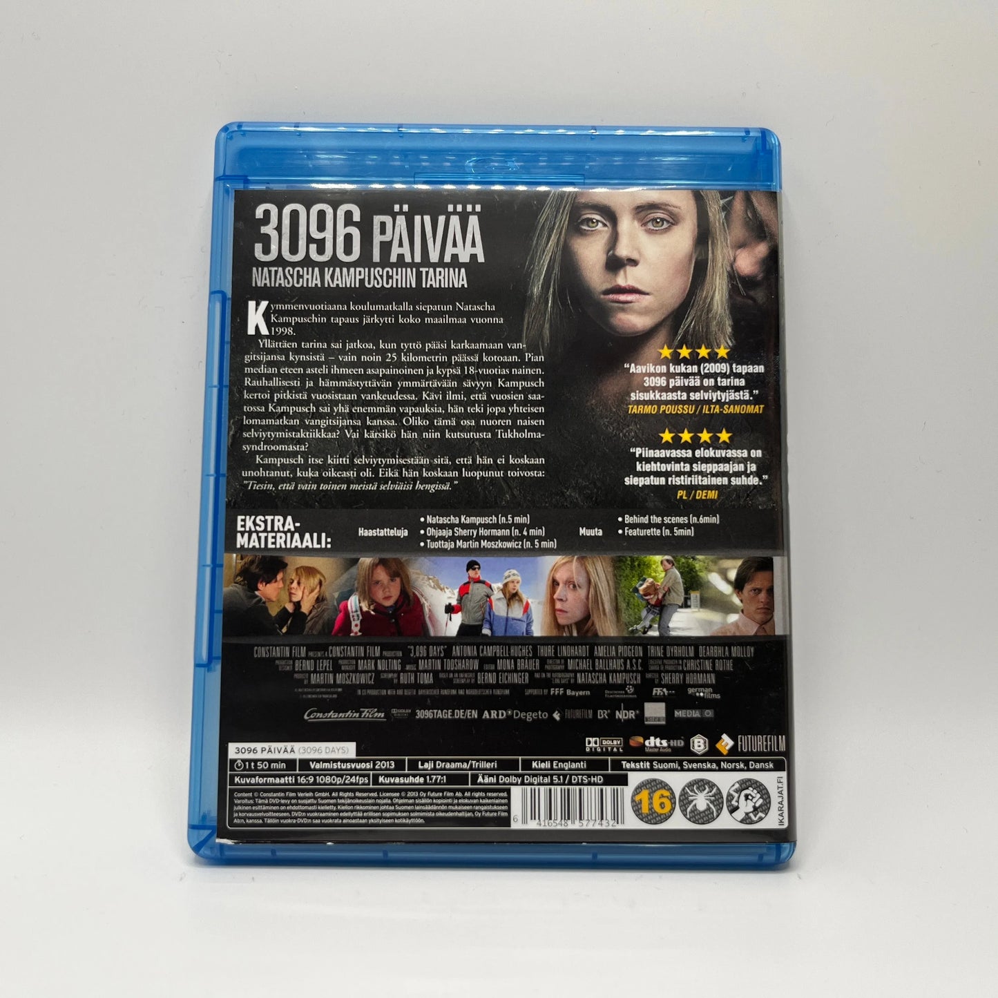 3096 Päivää - Natascha Kampuschin Tarina (Blu-Ray)
