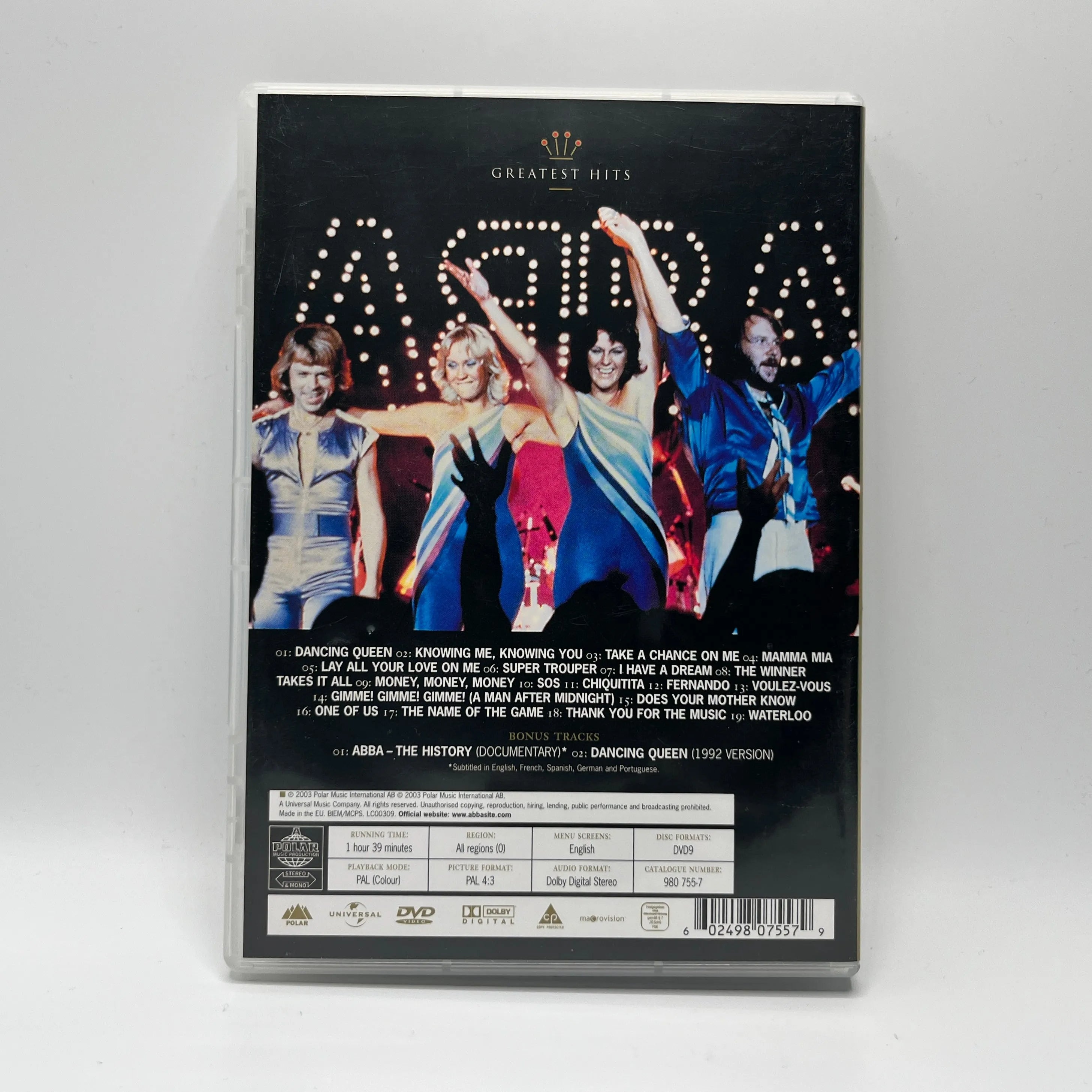 Abba - Gold - Greatest Hits (DVD)