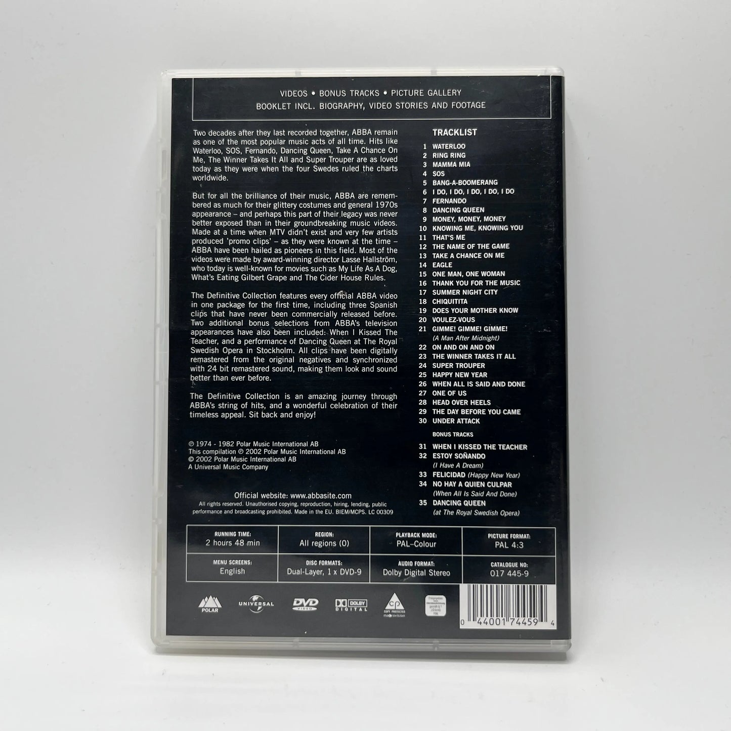 ABBA - The Definitive Collection (DVD)