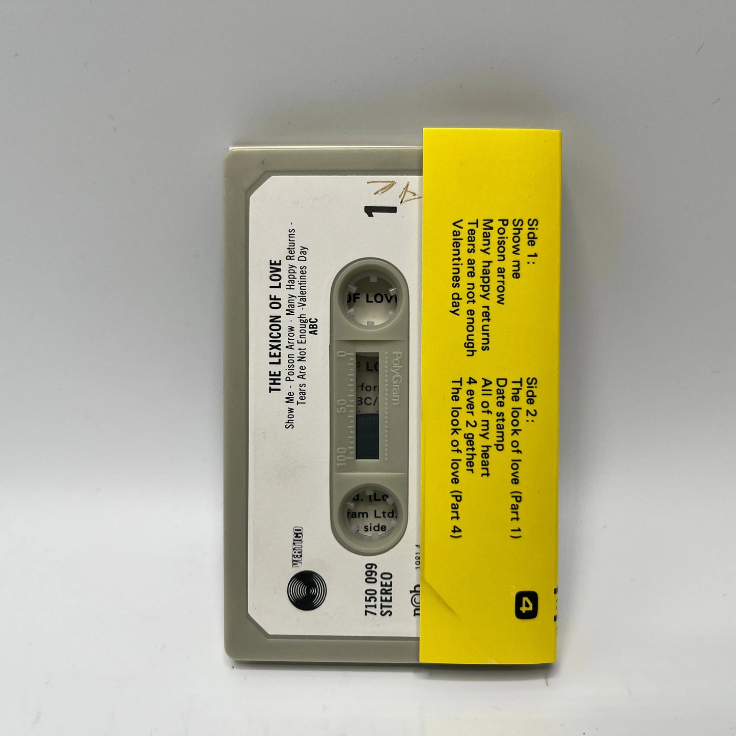 ABC - The Lexicon Of Love C-Kasetti