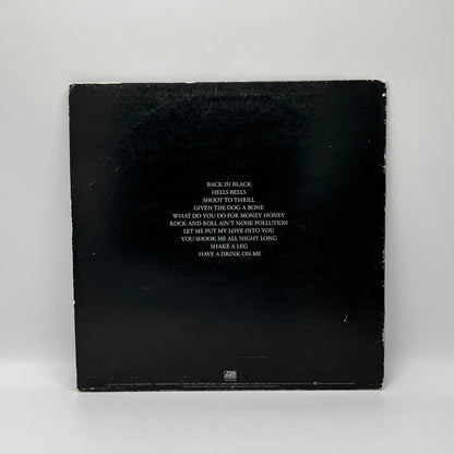 AC/DC - Back In Black LP