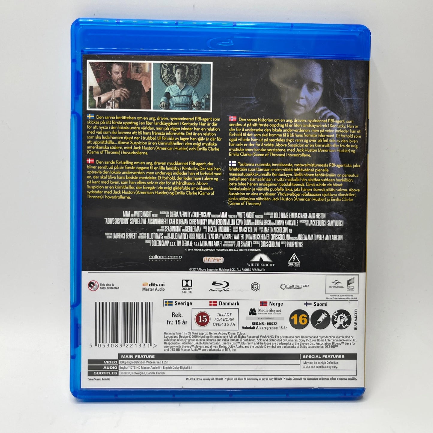 Above Suspicion (Blu-Ray)