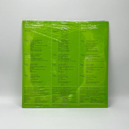 Academica Streichquartett, Beethoven / Franz Schubert – Zwei Jahrhunderte Streichquartette, Teil 3 2LP