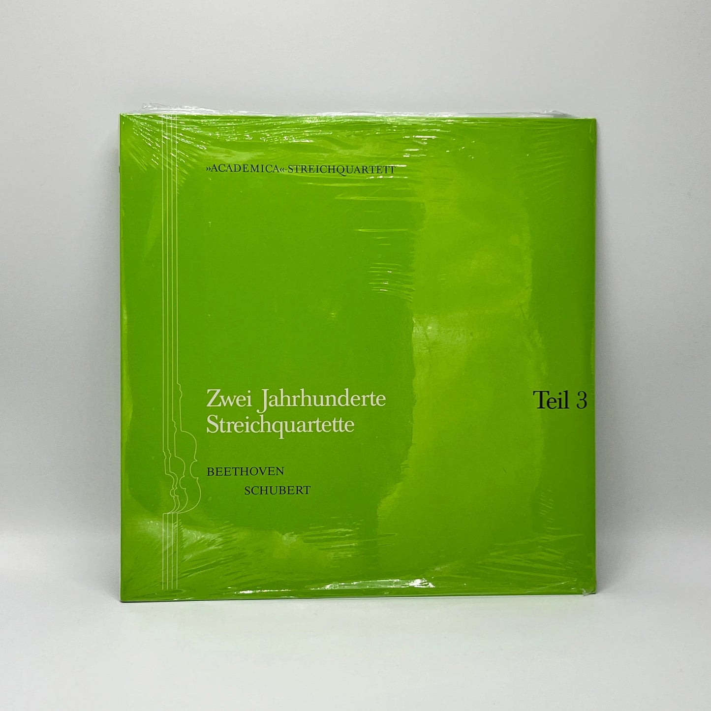 Academica Streichquartett, Beethoven / Franz Schubert – Zwei Jahrhunderte Streichquartette, Teil 3 2LP