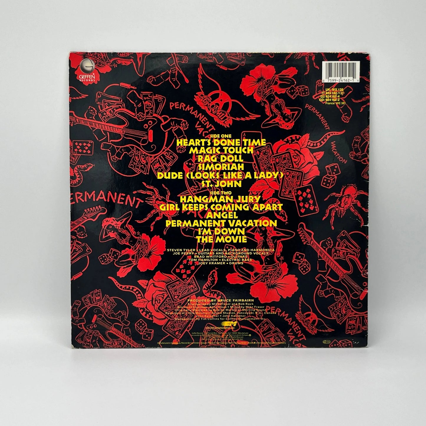 Aerosmith - Permanent Vacation LP