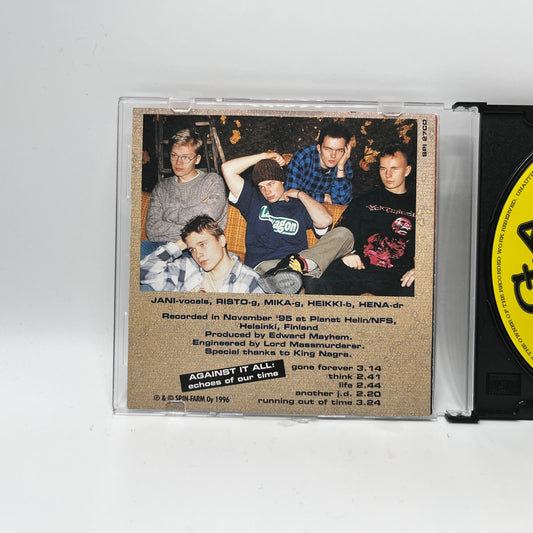 Against It All - Echoes Of Our Time CD