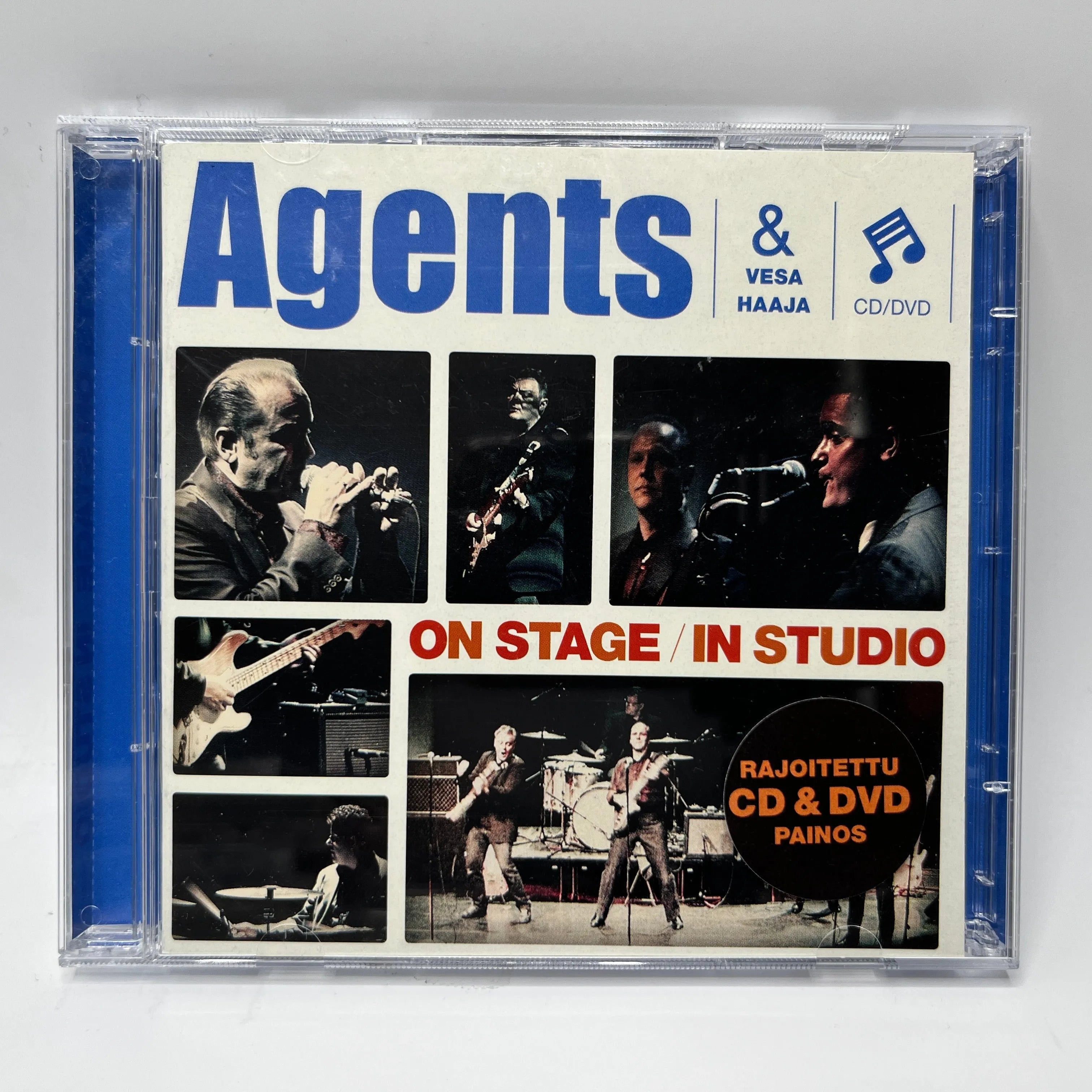 Agents & Vesa Haaja – On Stage / In Studio CD