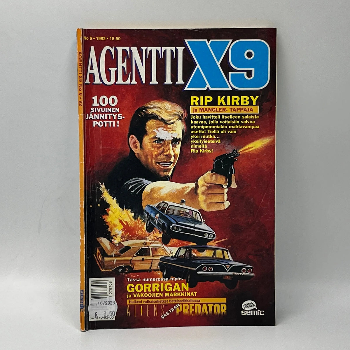 Agentti X9 6/92 (Sarjakuva)