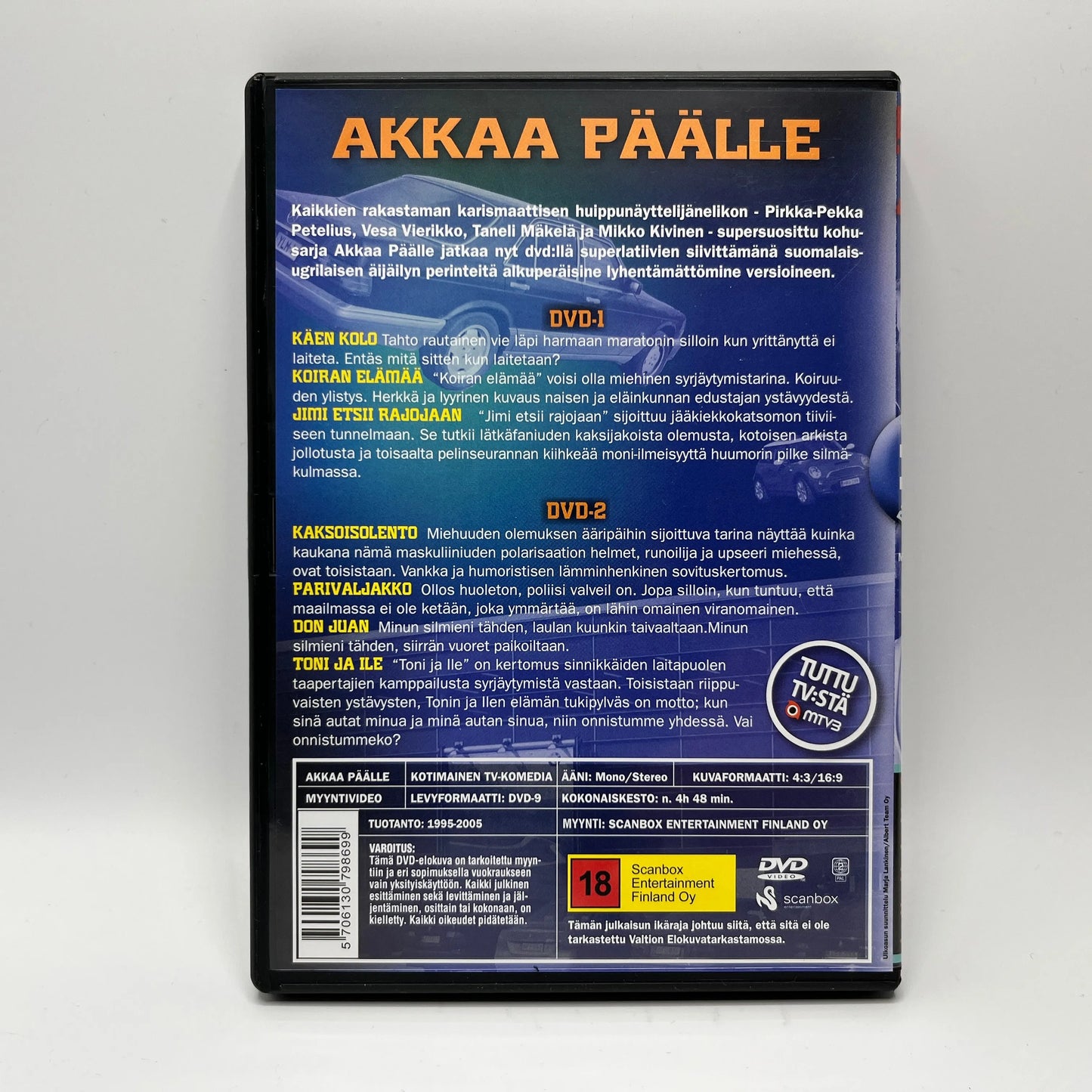 Akkaa Päälle 3 1995-2005 (DVD)
