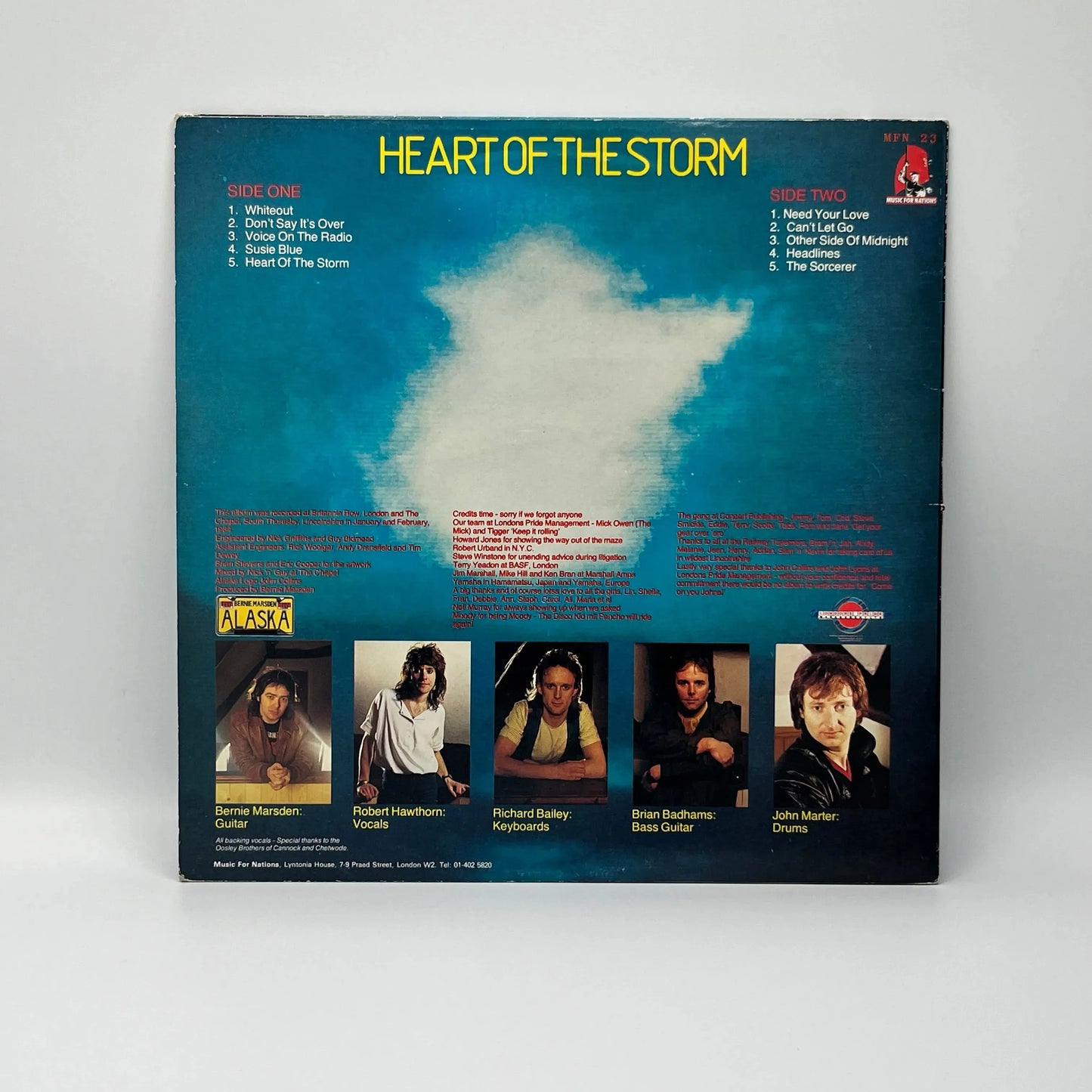 Alaska - Heart Of The Strom LP
