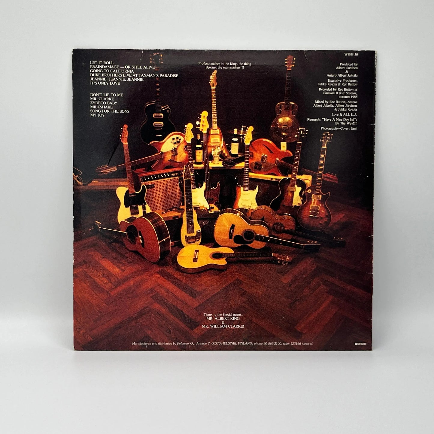 Albert Järvinen - Braindamage - Or Still Alive LP