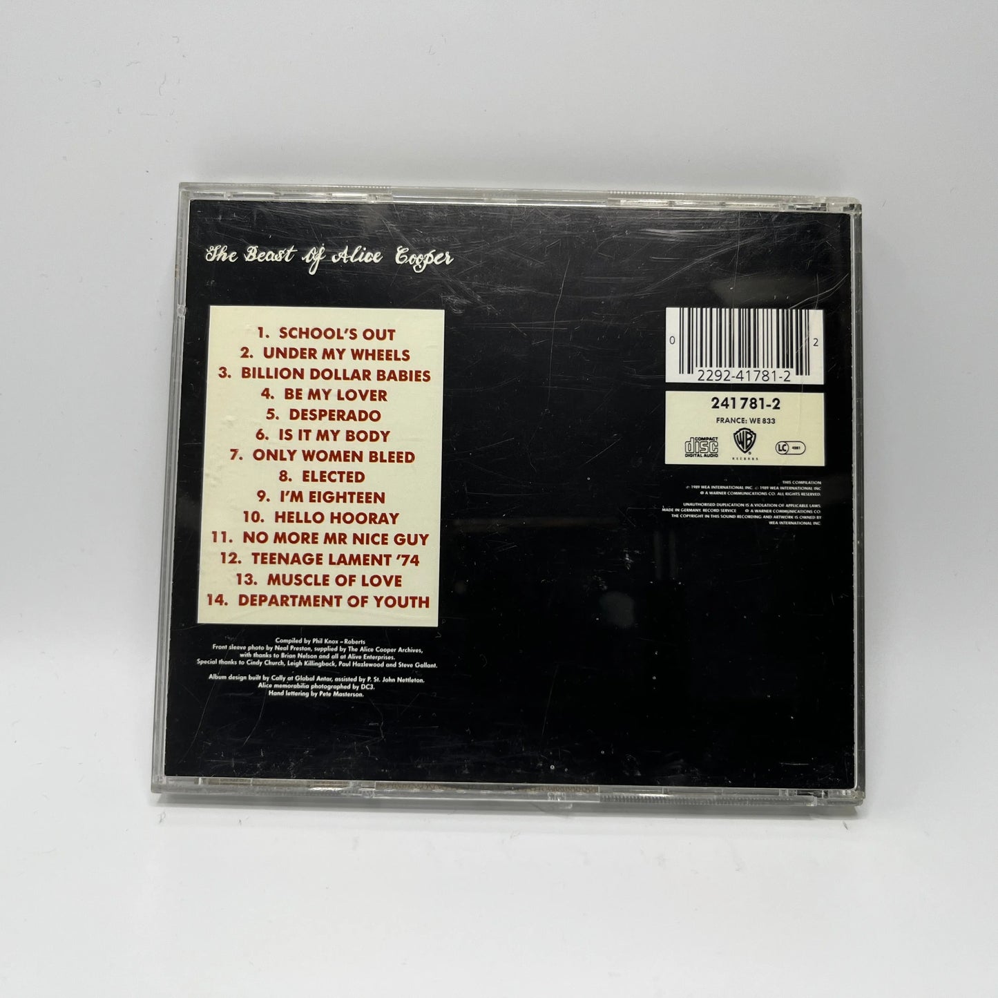 Alice Cooper - The Beast Of Alice Cooper CD