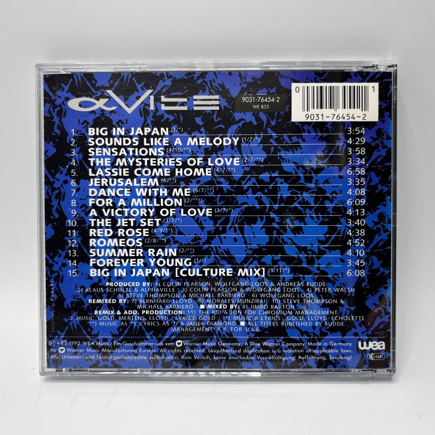 Alphaville - First Harvest 1984-92 CD