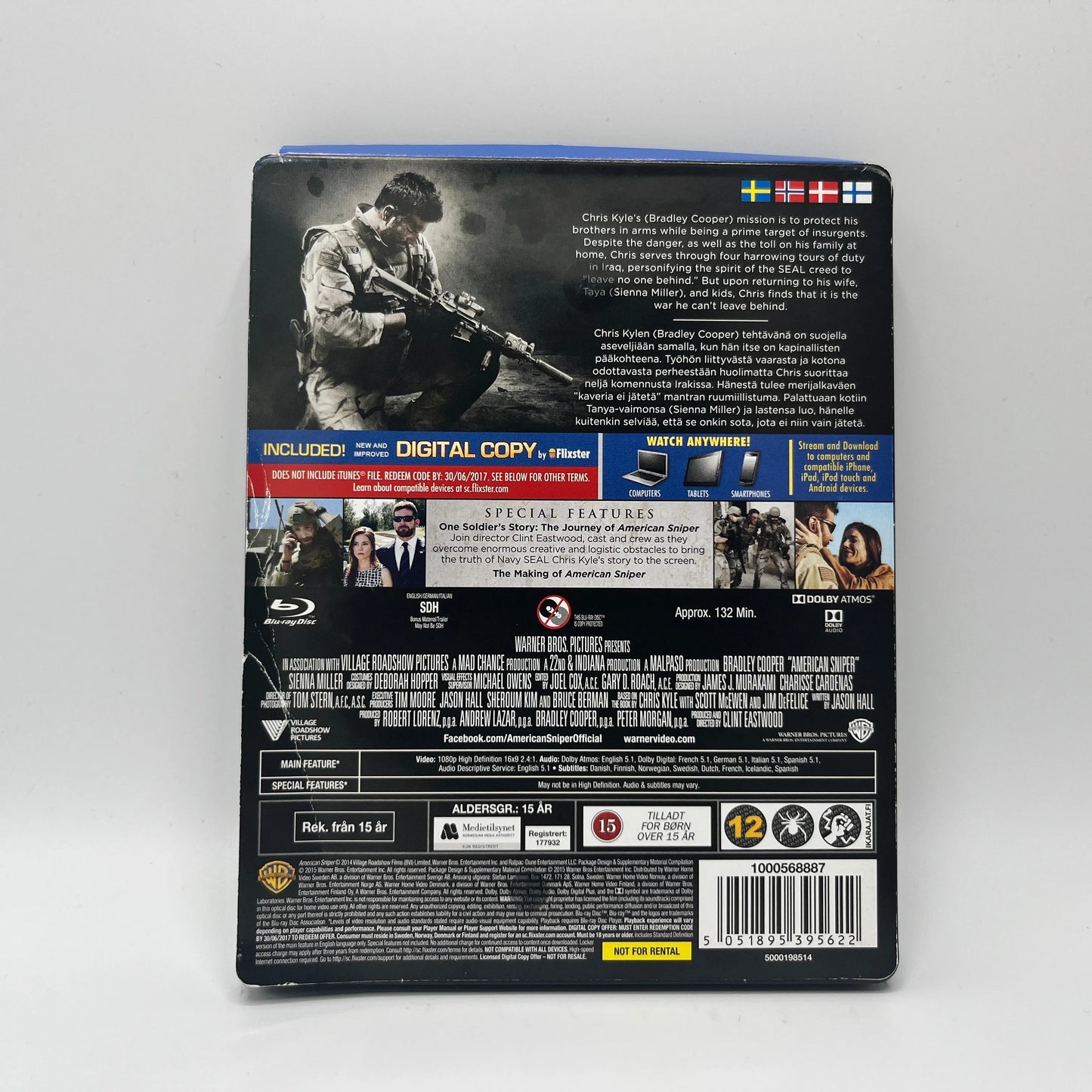 American Sniper (Blu-ray, Steelbook)