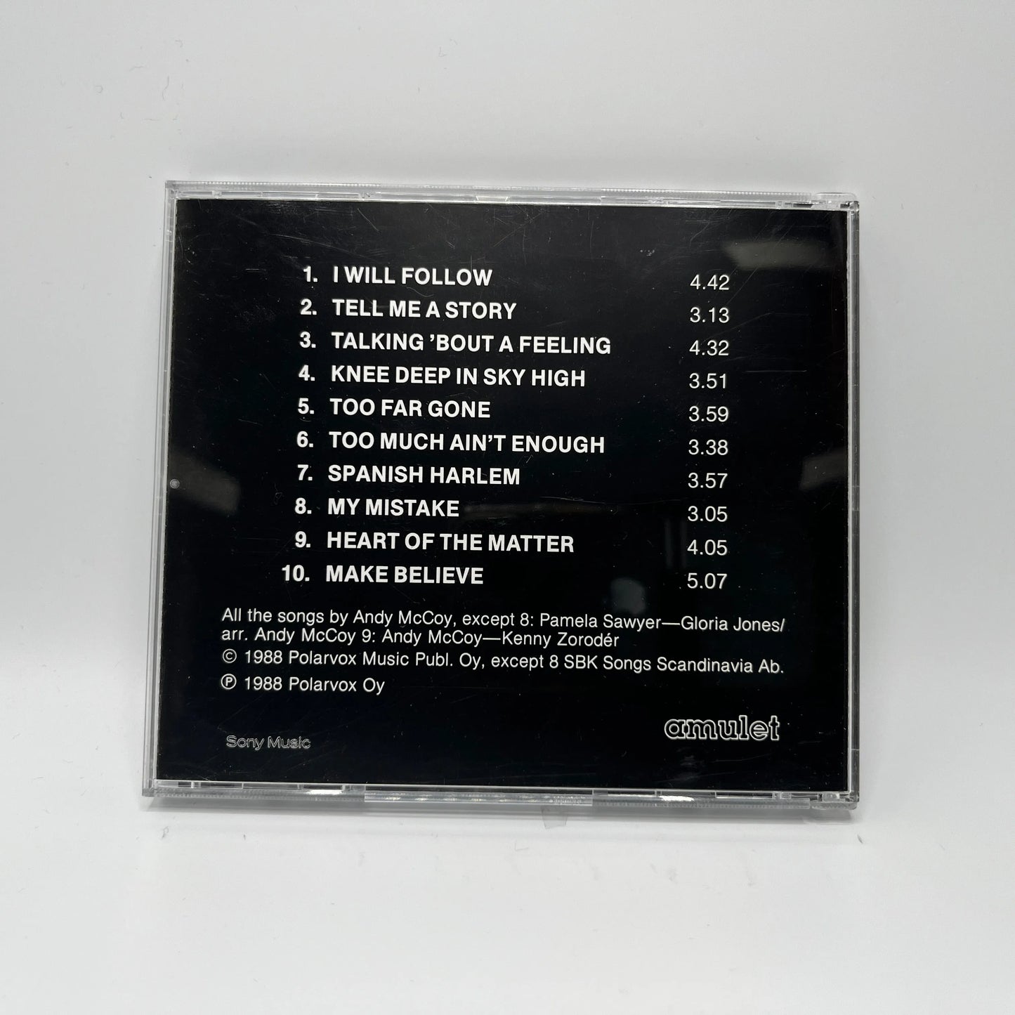 Andy McCoy - Too Much Ain't Enough CD