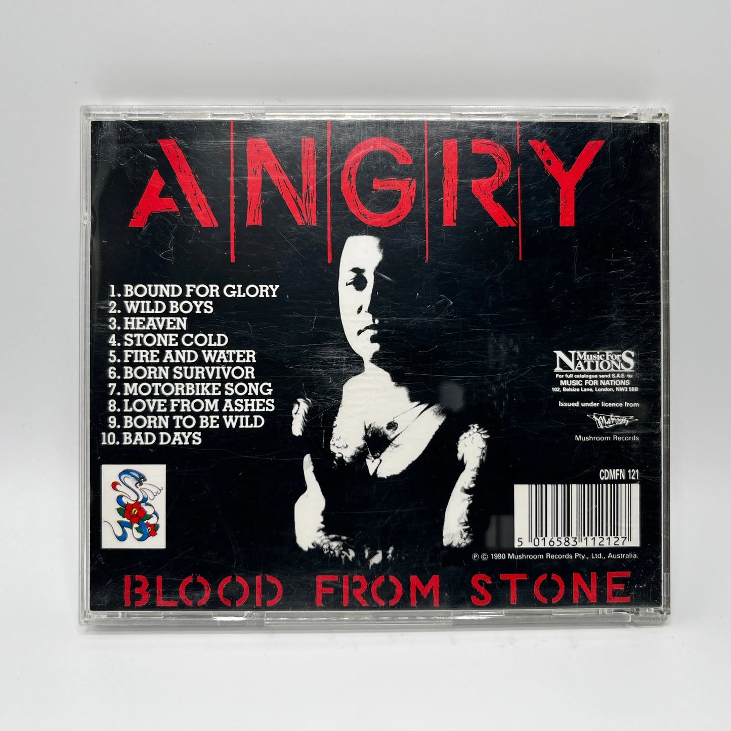Angry Anderson – Blood From Stone CD