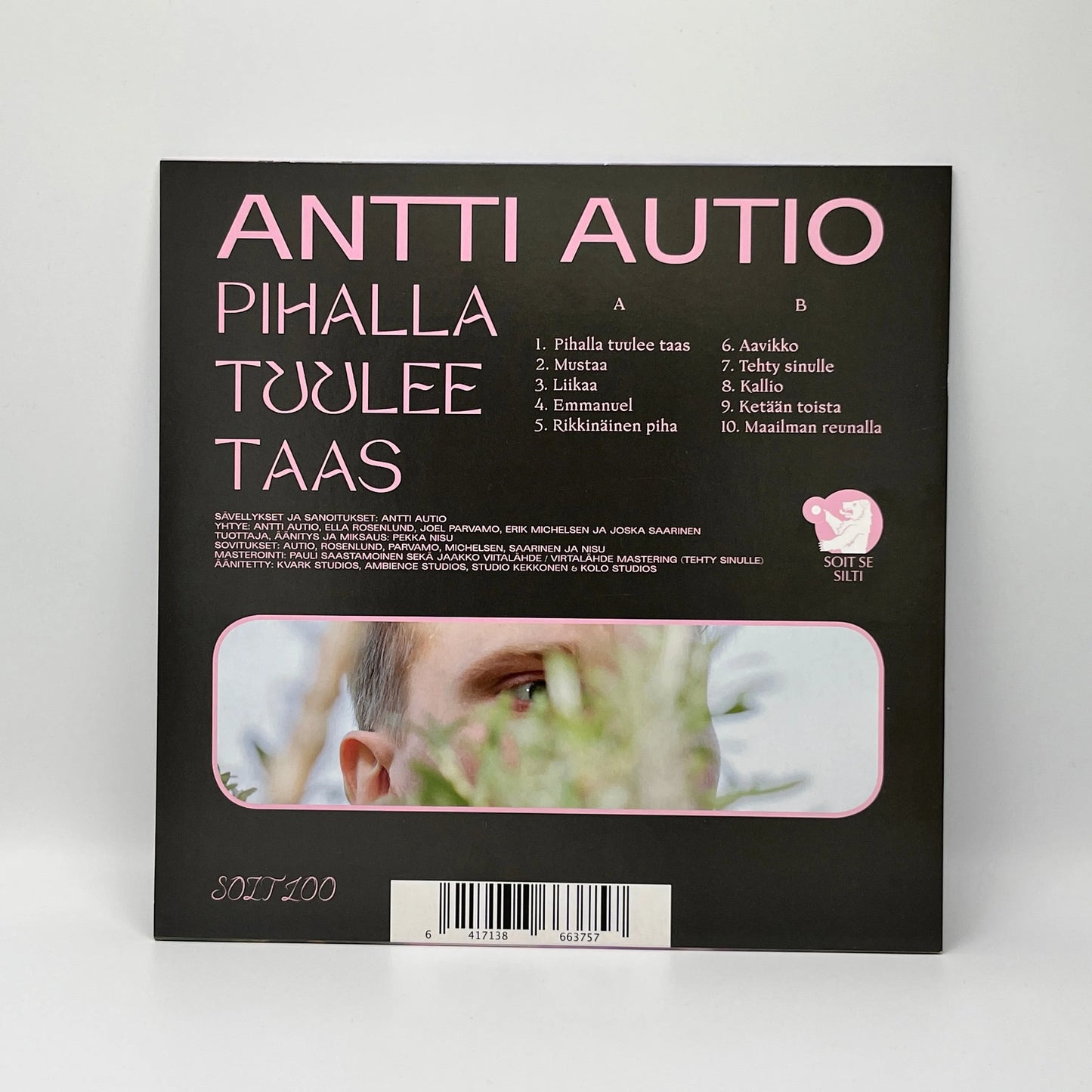 Antti Autio - Pihalla Tuulee Taas LP