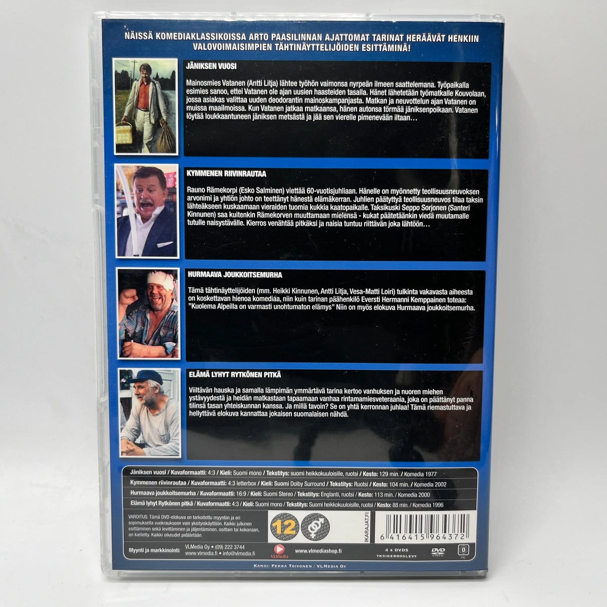 Arto Paasilinna Komediaklassikot (DVD Box)