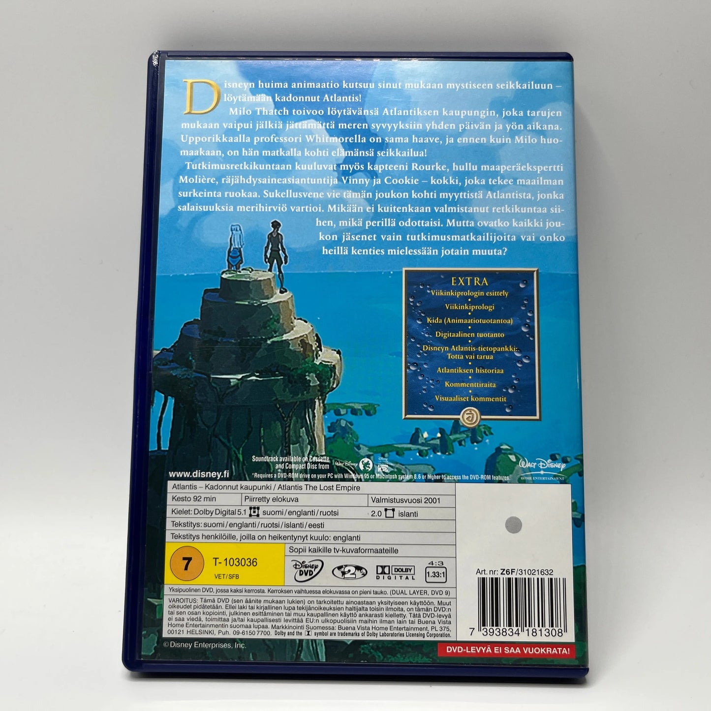 Atlantis - Kadonnut Kaupunki (DVD)