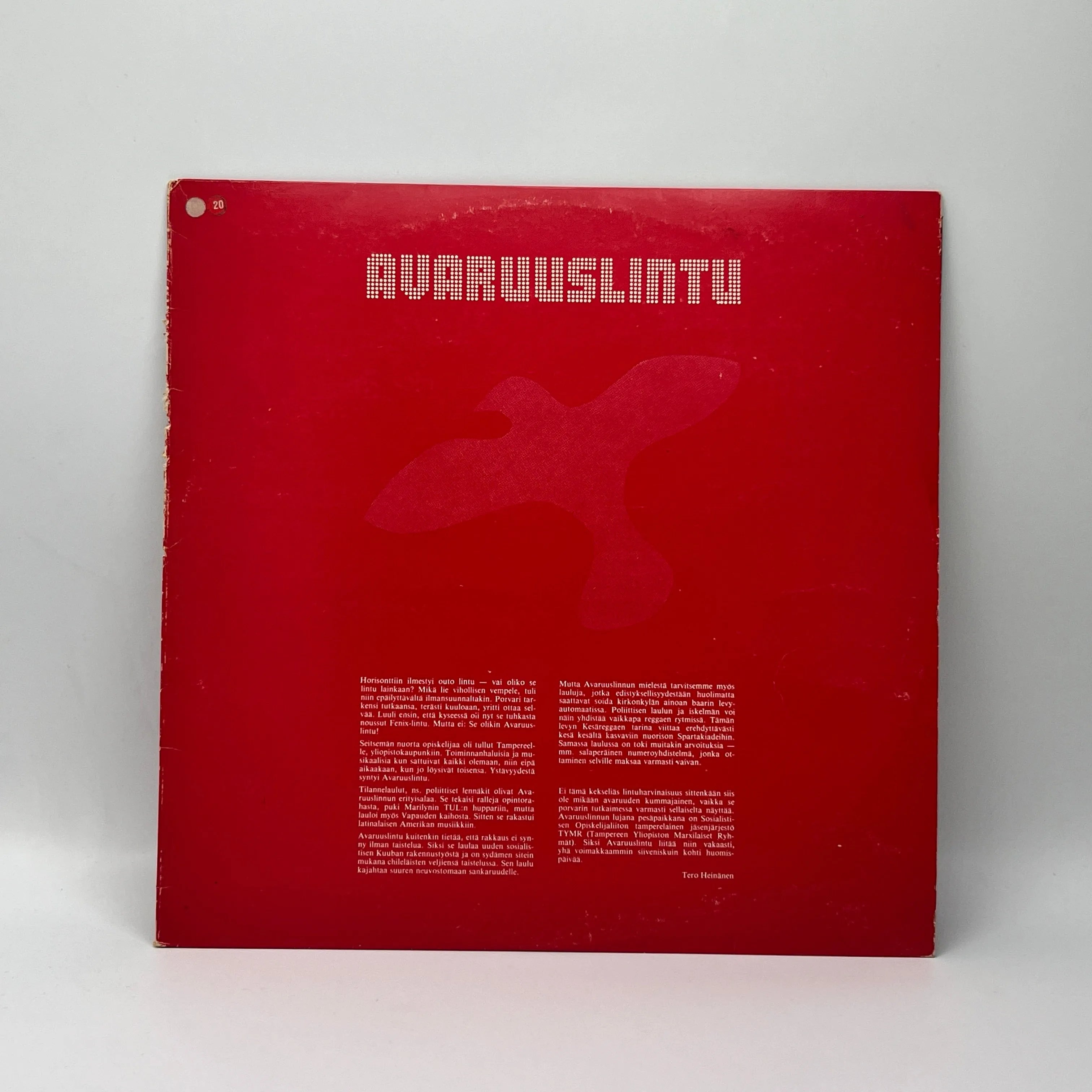 Avaruuslintu – Avaruuslintu LP