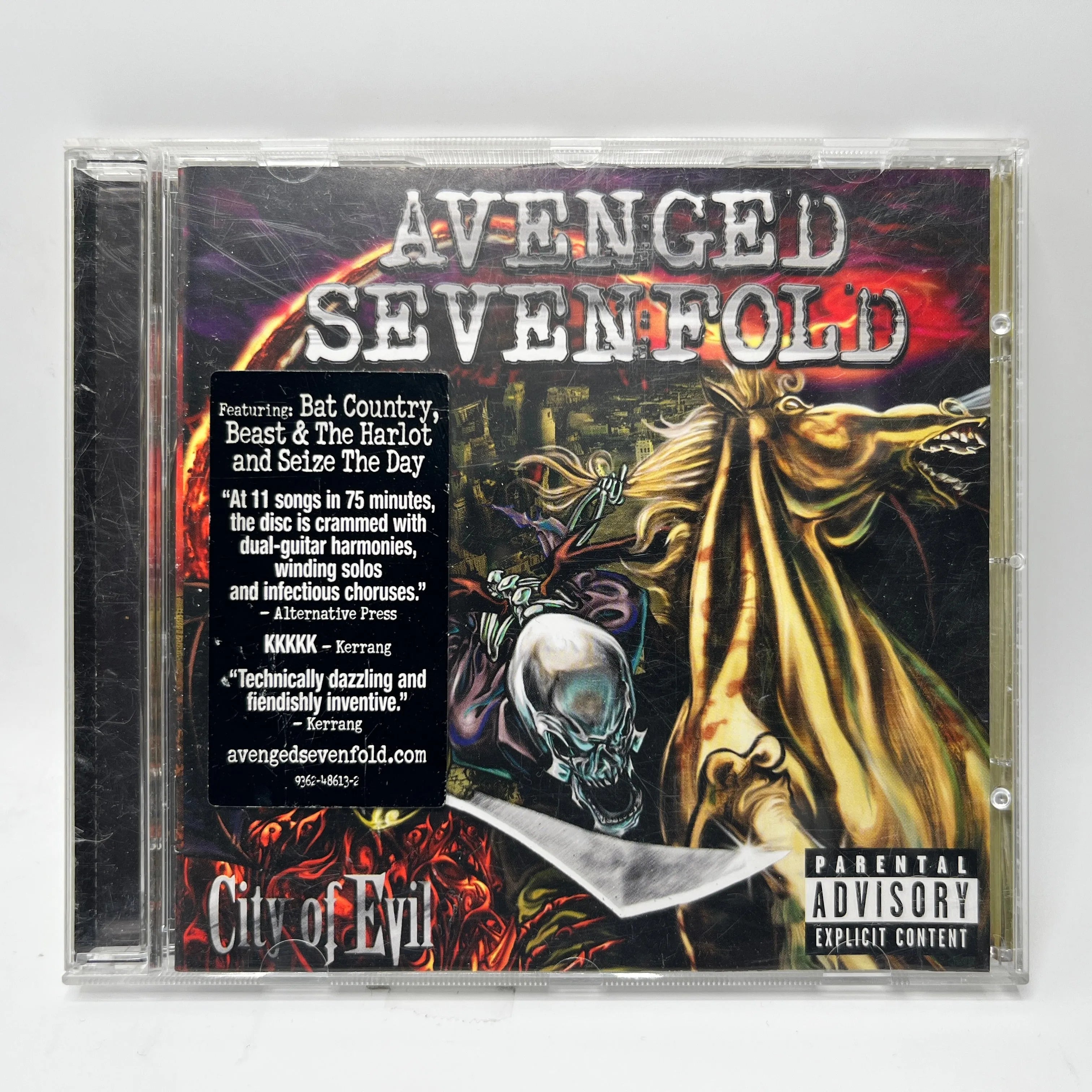 Avenged Sevenfold - City Of Evil CD