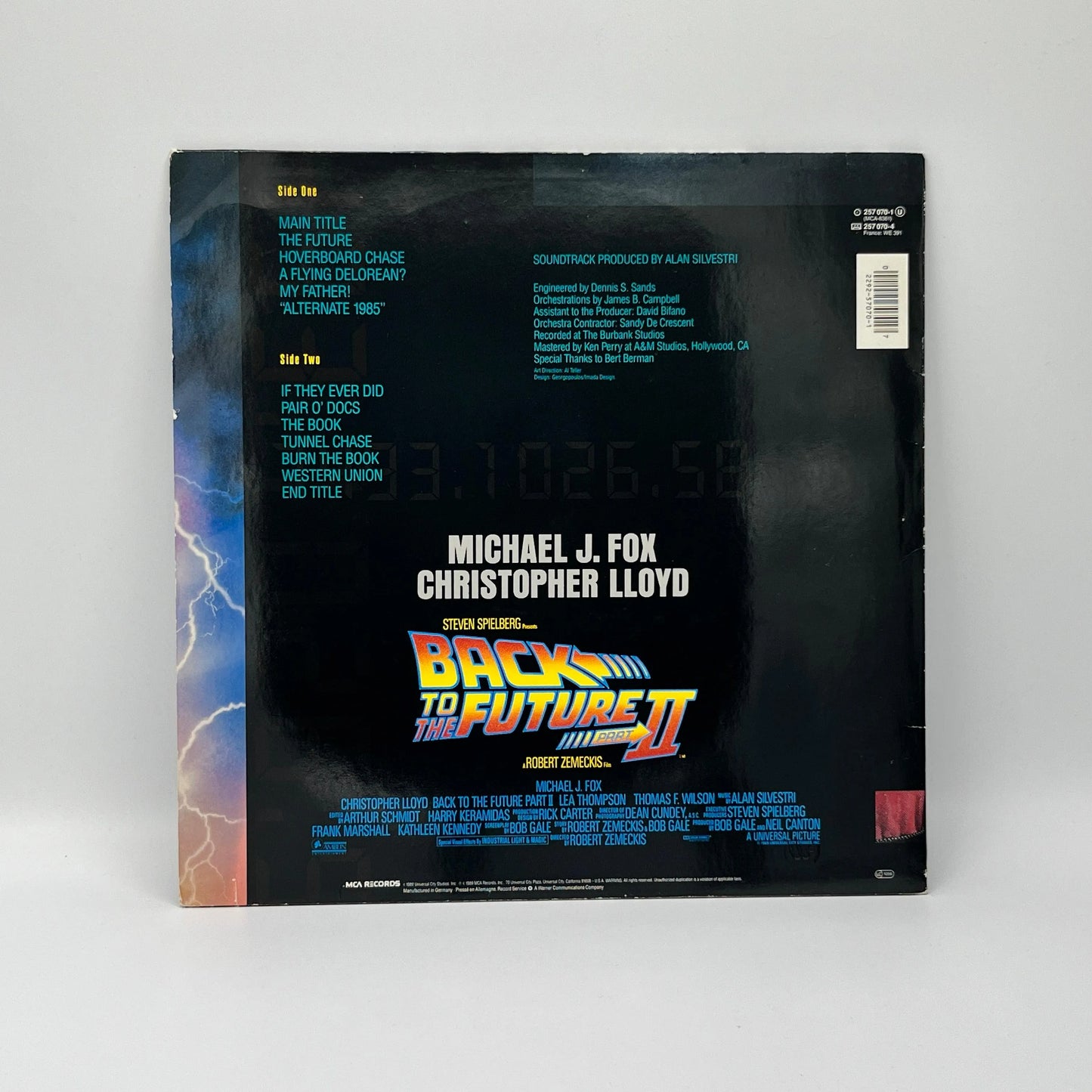 Back To The Future Part II - Soundtrack LP