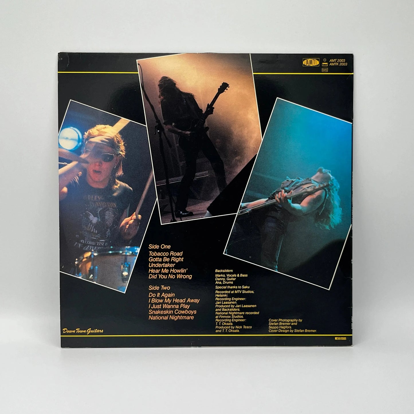 Backsliders - Nobody Rides For Free LP