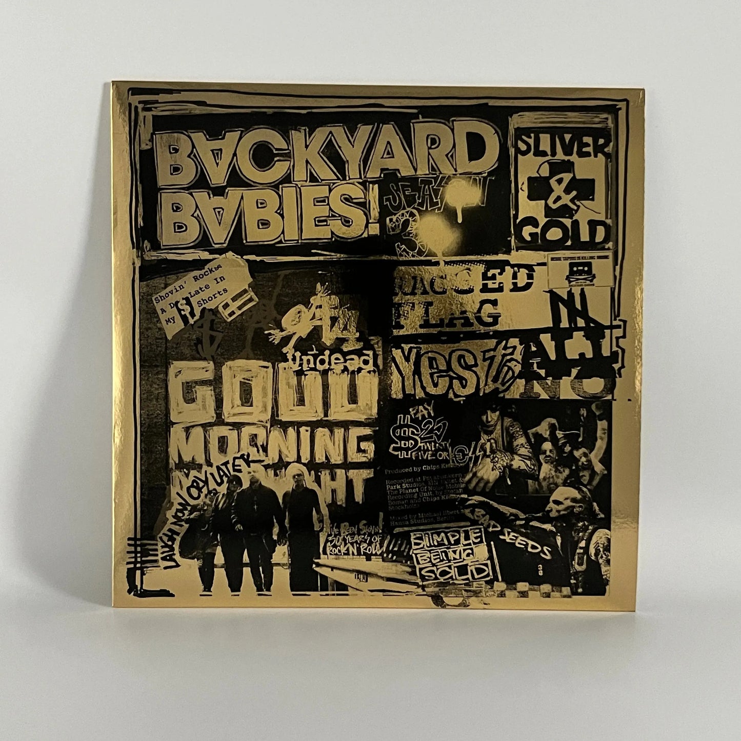 Backyard Babies - Sliver & Gold LP