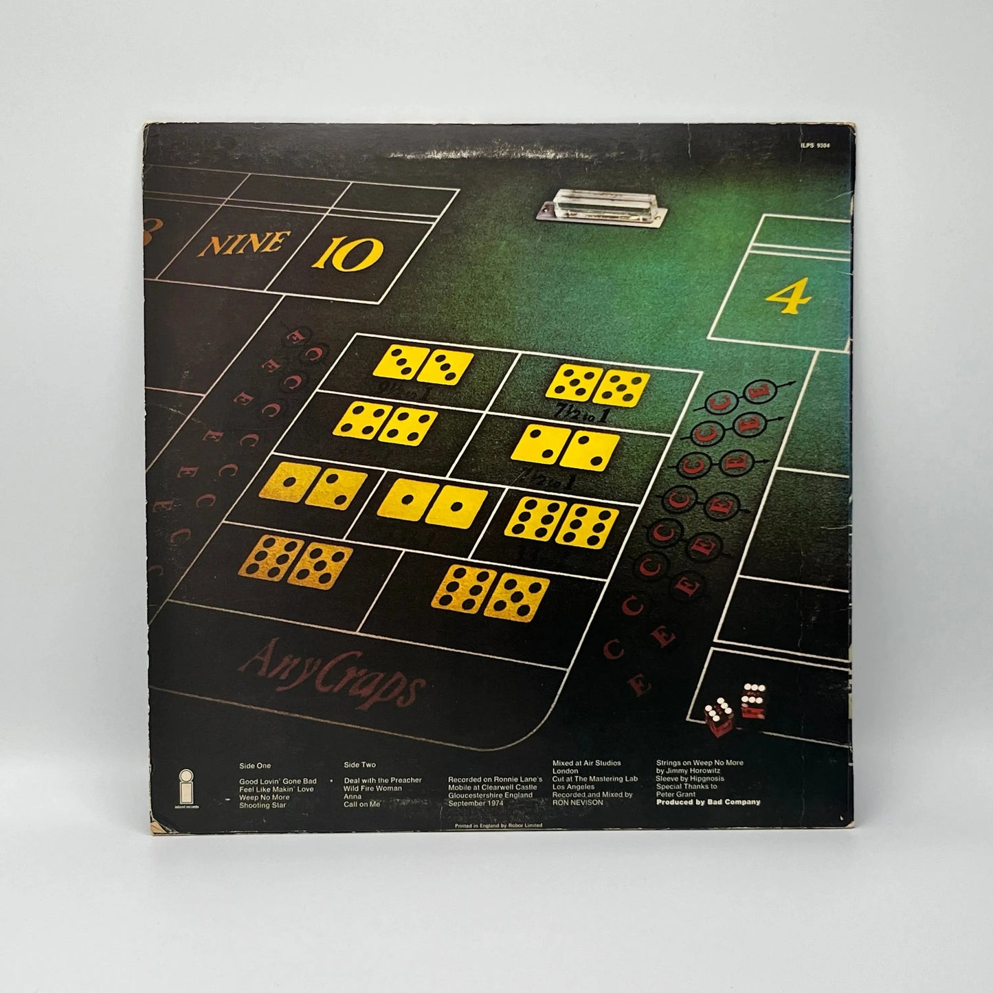 Bad Company - Straight Shooter LP