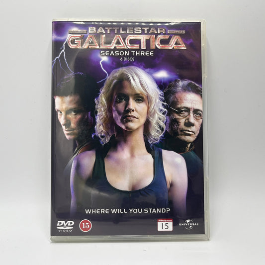 Battlestar Galactica - Kausi 3 (DVD)
