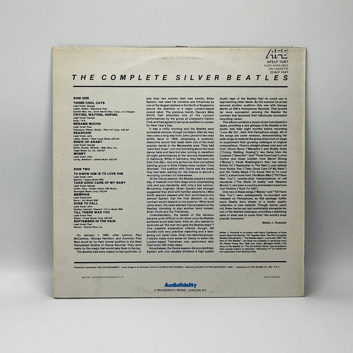 Beatles - The Complete Silver Beatles LP