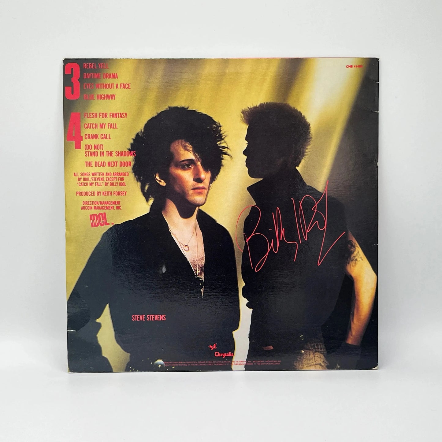 Billy Idol - Rebel Yell LP