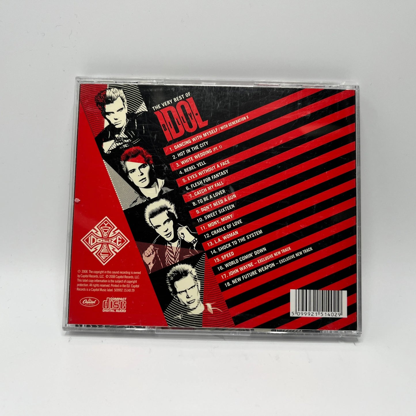 Billy Idol - The Very Best Of CD