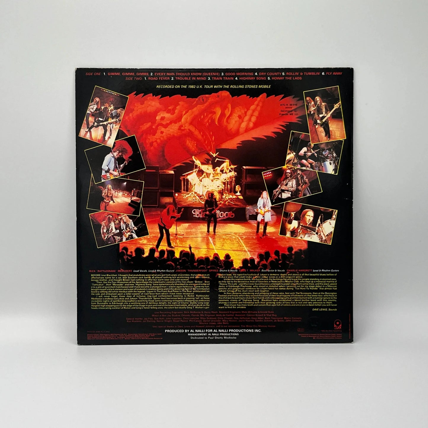 Blackfoot - Highway Songs (Live) LP