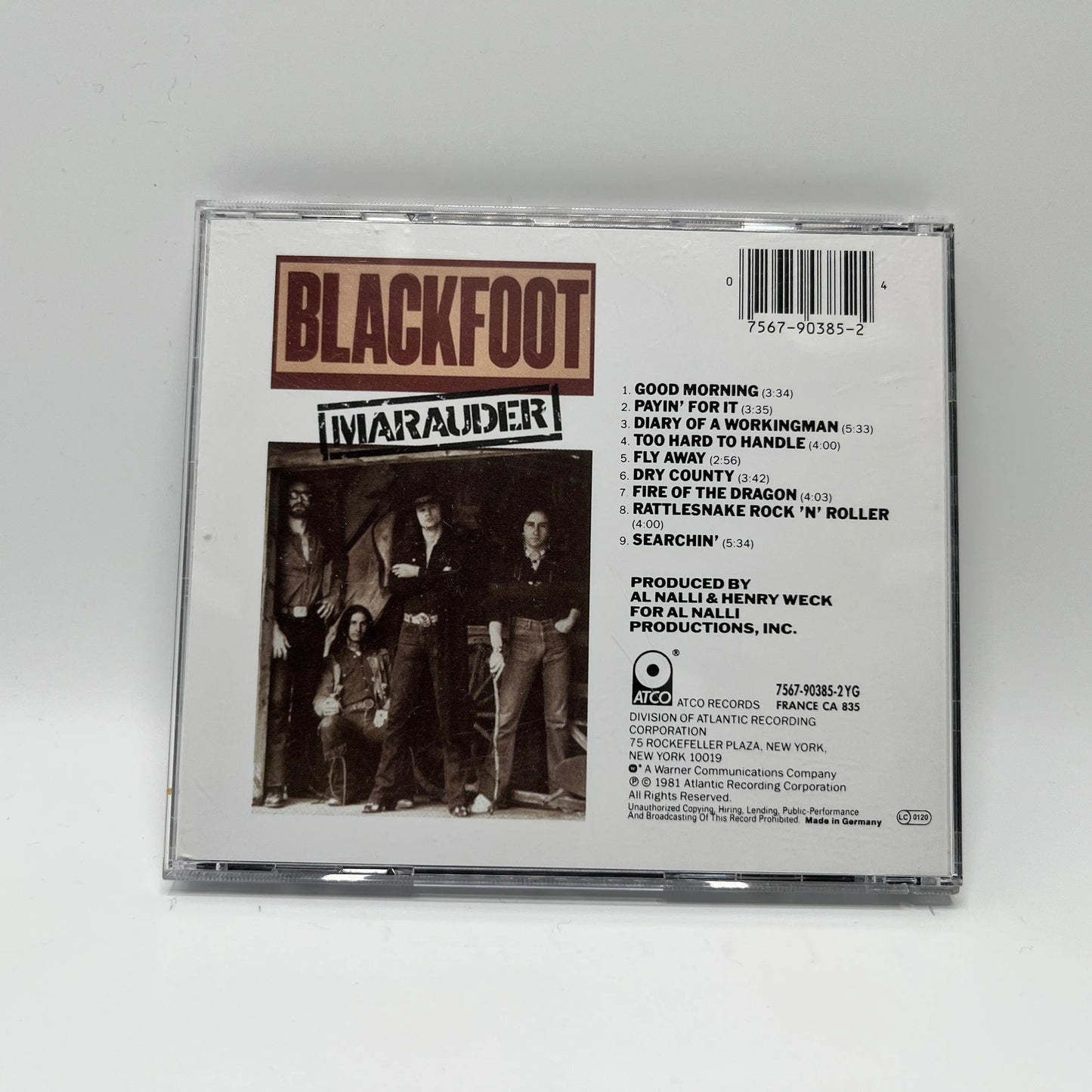 Blackfoot - Marauder CD