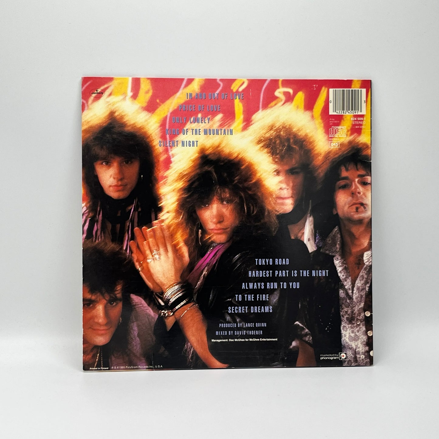 Bon Jovi - 7800° Fahrenheit LP