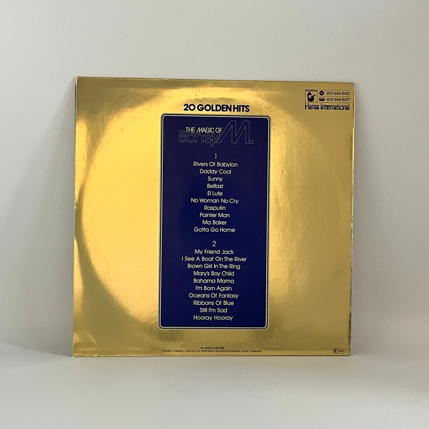 Boney M - The Magic Of Boney M - 20 Golden Hits LP