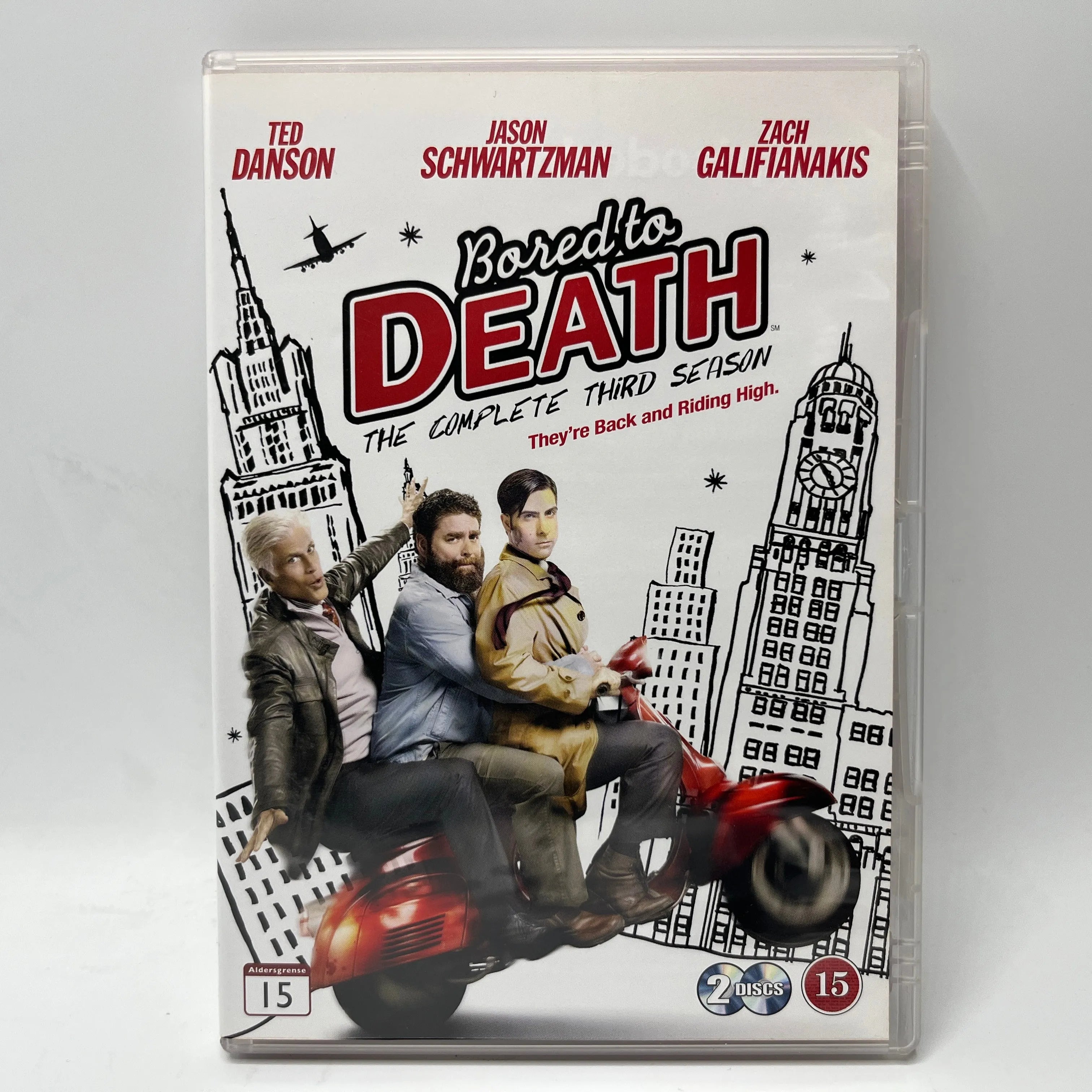 Bored To Death - Kausi 3 (DVD)