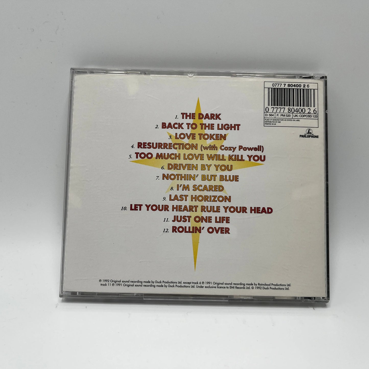 Brian May - Back To The Light CD