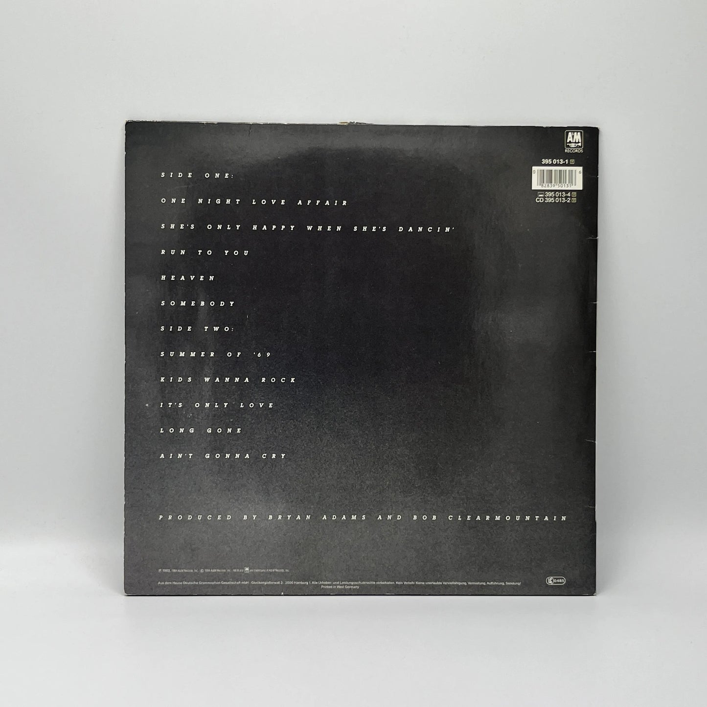 Bryan Adams - Reckless LP
