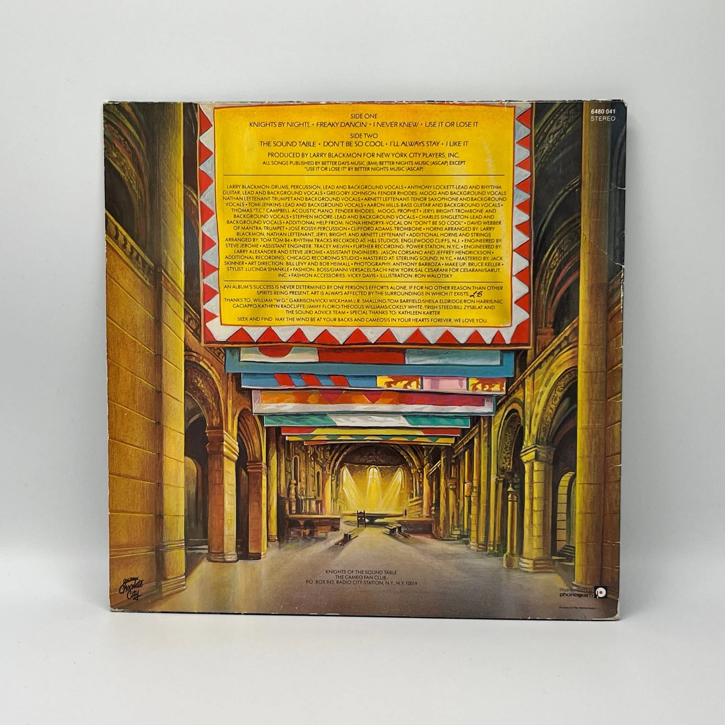 Cameo - Knights Of The Sound Table LP