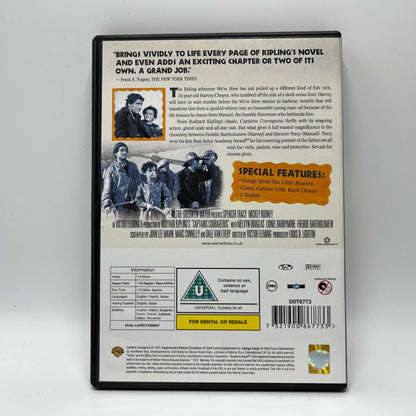 Captains Courageous *EI SUOMI TXT* (DVD)