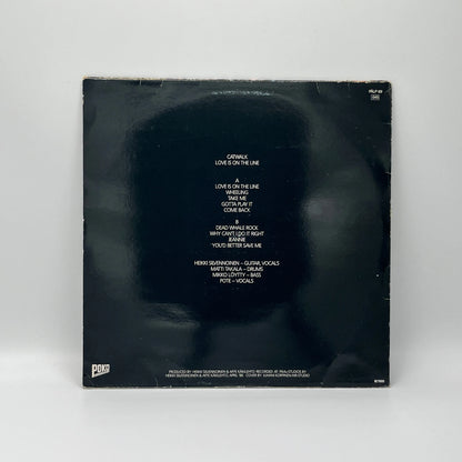Catwalk - Love Is On The Line LP