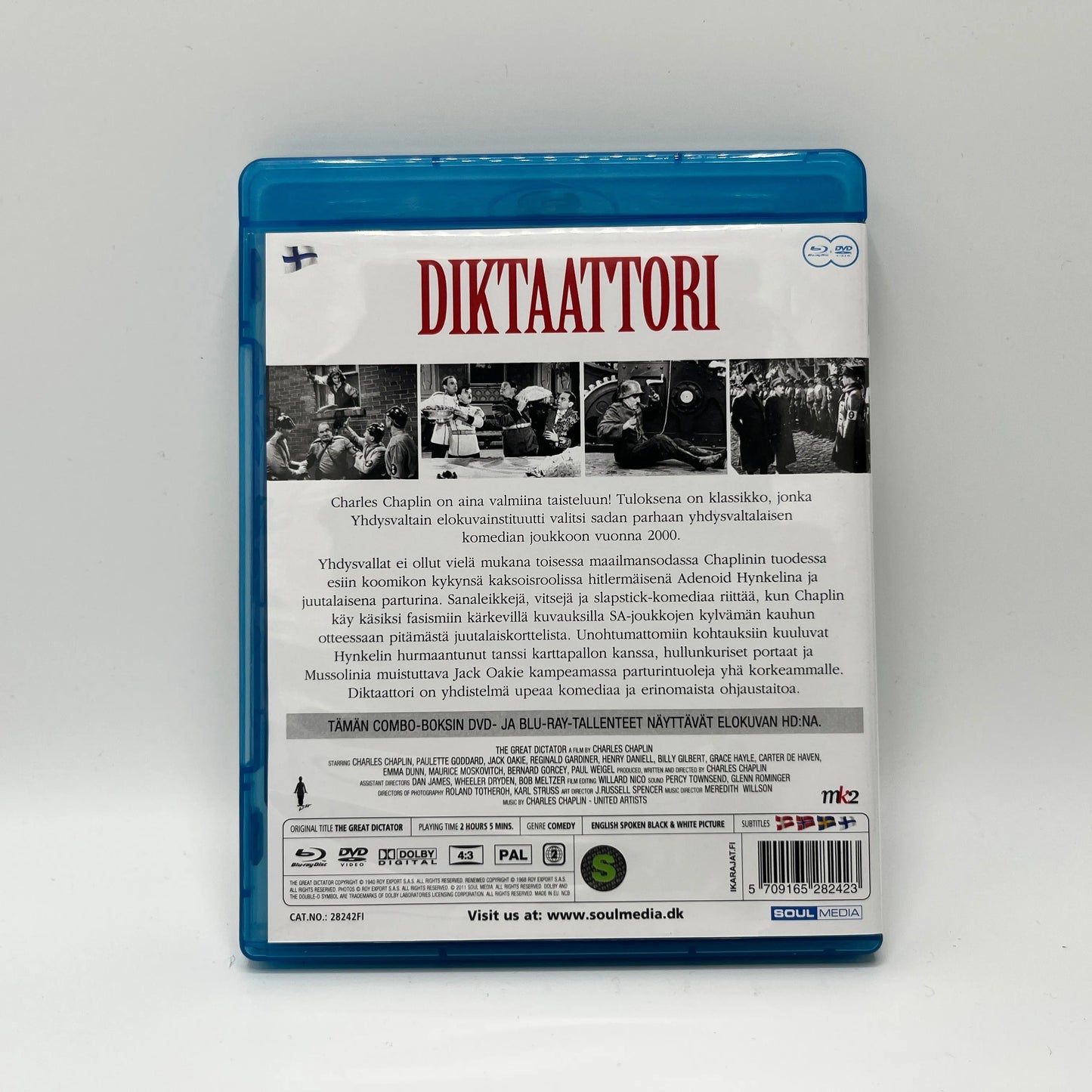 Charlie Chaplin - Diktaattori (Blu-Ray)
