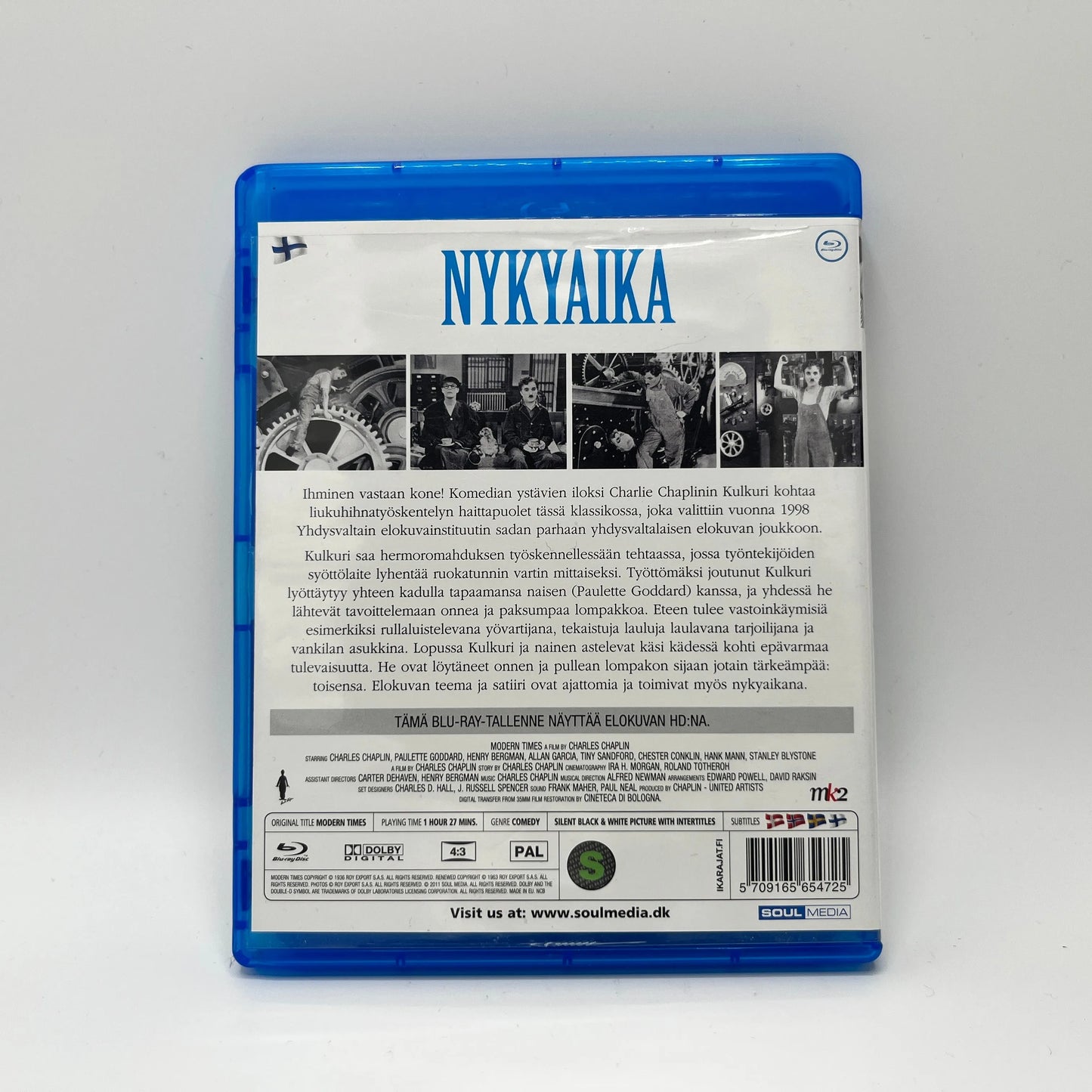 Charlie Chaplin - Nykyaika (Blu-Ray)