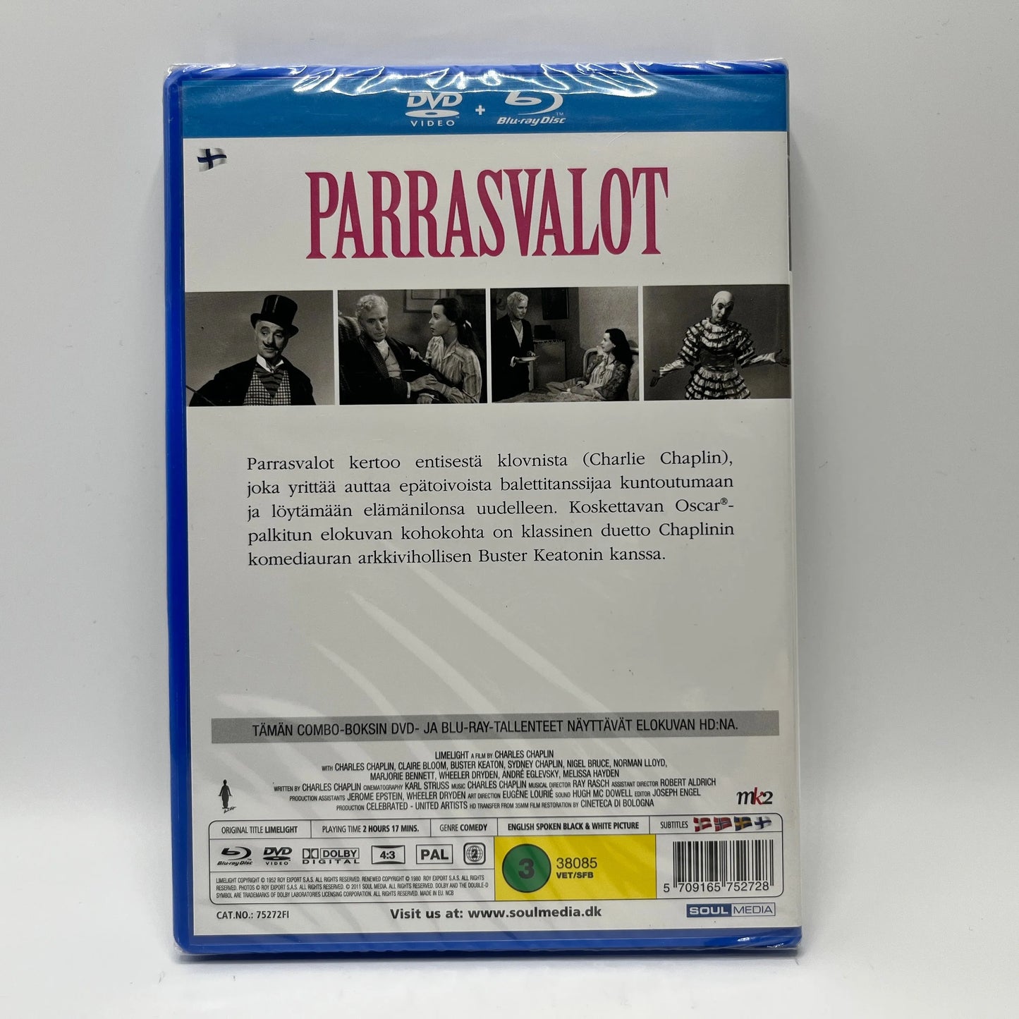 Charlie Chaplin - Parrasvalot (Blu-Ray)