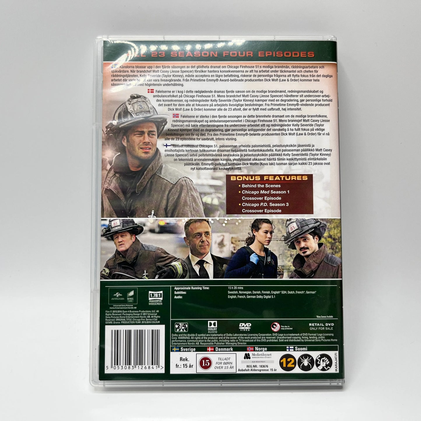 Chicago Fire - Kausi 4 (DVD)
