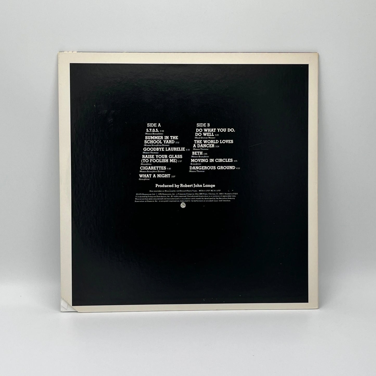 City Boy - Book Early LP