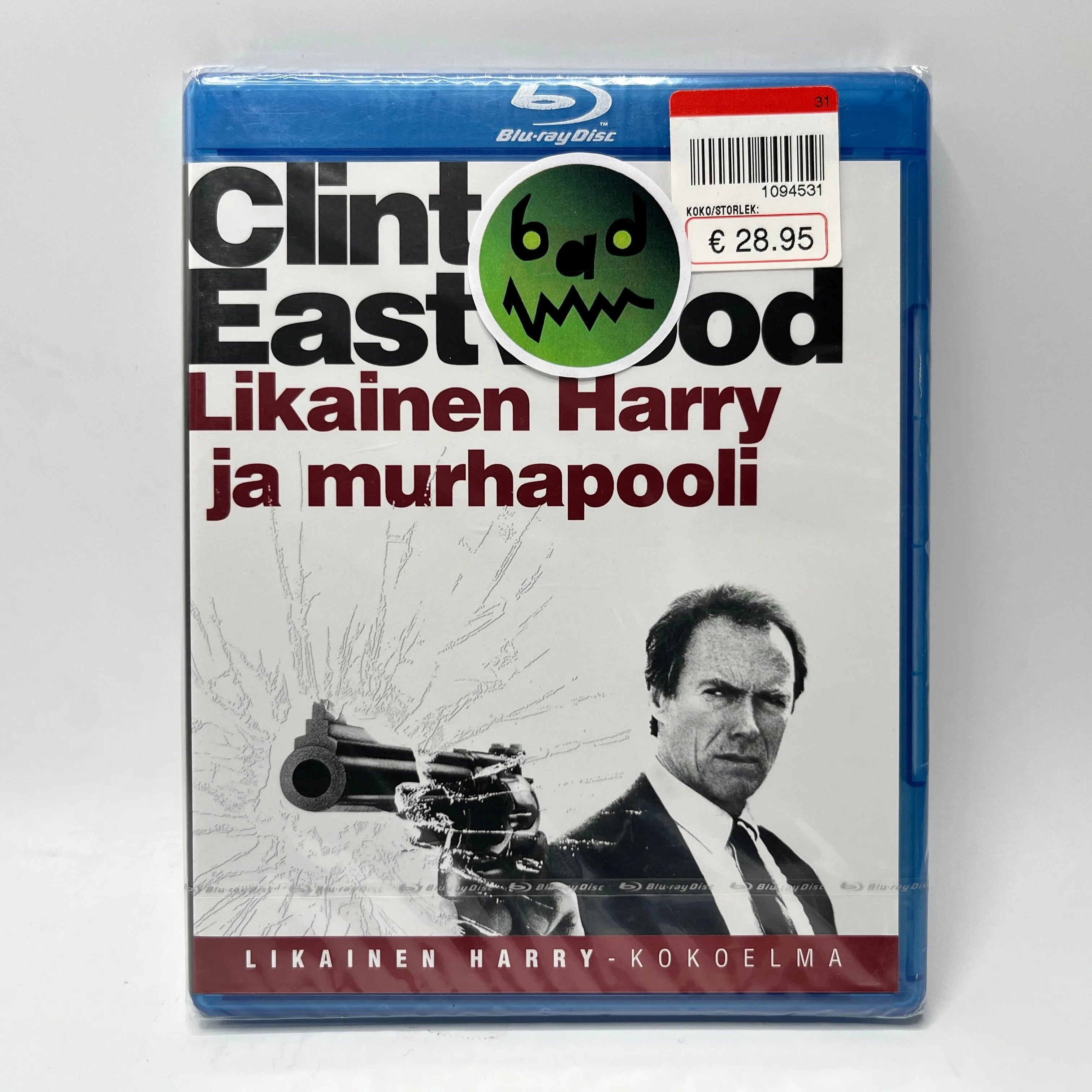 Clint Eastwood - Likainen Harry Ja Murhapooli (Blu-Ray)